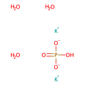 Dipotassium hydrogen phosphate trihydrate,CAS No. 16788-57-1.