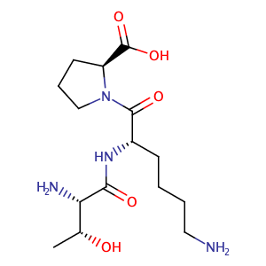 (2S)-1-[(2S)-6-amino-2-[[(2S,3R)-2-amino-3-hydroxybutanoyl]amino]hexanoyl]pyrrolidine-2-carboxylic acid,CAS No. 41961-56-2.
