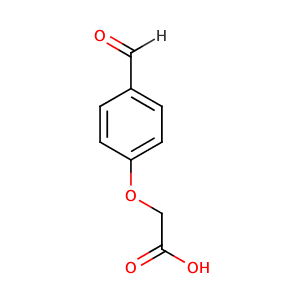 4-Formylphenoxyacetic acid,CAS No. 22042-71-3.