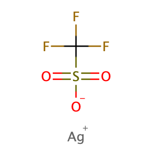 Silver,trifluoromethanesulfonate,CAS No. 2923-28-6.