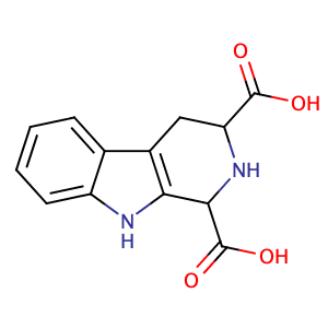 2,3,4,9-tetrahydro-1H-pyrido[3,4-b]indole-1,3-dicarboxylic acid,CAS No. 59132-30-8.
