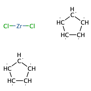 Bis(cyclopentadienyl)zirconium dichloride,CAS No. 1291-32-3.