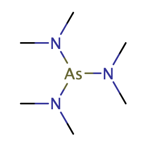 N-[bis(dimethylamino)arsanyl]-N-methylmethanamine,CAS No. 6596-96-9.