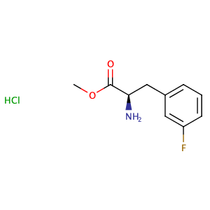 (R)-2-Amino-3-(3-fluoro-phenyl)-propionic acid methyl ester hydrochloride,CAS No. 201479-09-6.
