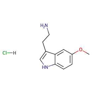5-Methoxytryptamine hydrochloride,CAS No. 66-83-1.