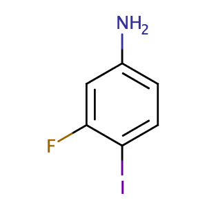 3-Fluoro-4-iodoaniline,CAS No. 656-66-6.