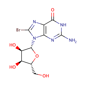 8-Bromoguanosine,CAS No. 4016-63-1.