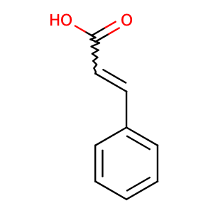 Cinnamic acid,CAS No. 621-82-9.