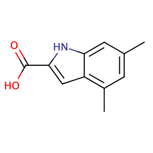 4,6-Dimethyl-1H-indole-2-carboxylic acid,CAS No. 383132-27-2.