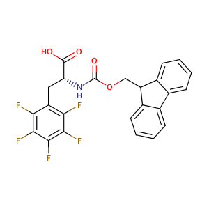 Fmoc-pentafluoro-D-phenylalanine,CAS No. 198545-85-6.