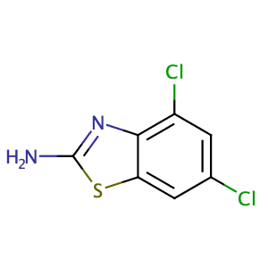 2-Amino-4,6-dichlorobenzothiazole,CAS No. 16582-59-5.
