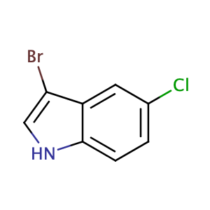 3-Bromo-5-chloro-1H-indole,CAS No. 85092-82-6.