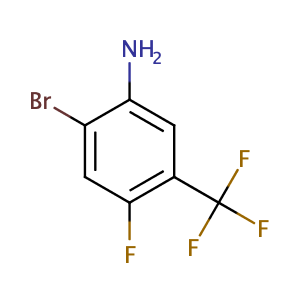 2-bromo-4-fluoro-5-(trifluoromethyl)aniline,CAS No. 193090-60-7.