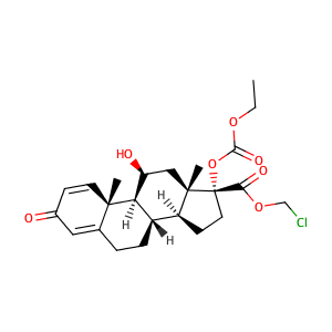 Loteprednol etabonate,CAS No. 82034-46-6.