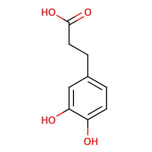 Dihydrocaffeic acid,CAS No. 1078-61-1.