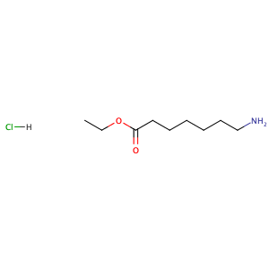 7-Amino-heptanoic acid ethyl ester hydrochloride,CAS No. 29840-65-1.