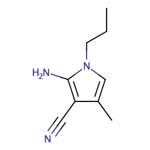 2-amino-4-methyl-1-propyl-1H-pyrrole-3-carbonitrile,CAS No. 804519-27-5.