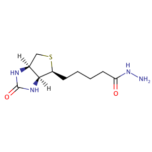 Biotin hydrazide,CAS No. 66640-86-6.
