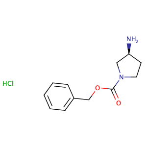 (S)-1-Cbz-3-Aminopyrrolidine hydrochloride,CAS No. 550378-39-7.