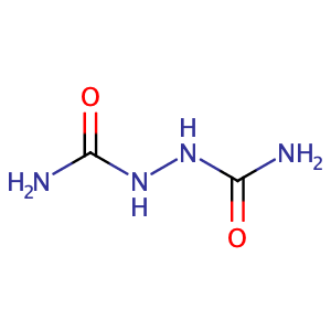 1,2-Hydrazinedicarboxamide,CAS No. 110-21-4.