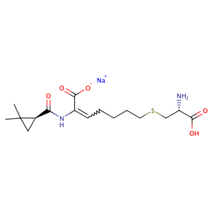 Cilastatin sodium,CAS No. 81129-83-1.