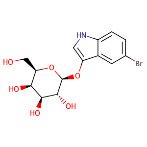 5-Bromo-3-indolyl-beta-D-galactopyranoside,CAS No. 97753-82-7.