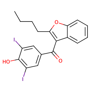 2-Butyl-3-(3,5-Diiodo-4-hydroxy benzoyl) benzofuran,CAS No. 1951-26-4.