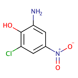 2-Amino-6-chloro-4-nitrophenol,CAS No. 6358-09-4.