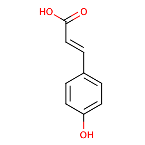 (2E)-3-(4-hydroxyphenyl)-2-Propenoic acid,CAS No. 501-98-4.