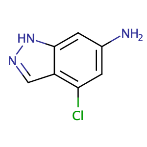 6-Amino-4-chloro-1H-indazole,CAS No. 221681-84-1.