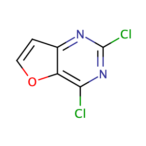 2,4-Dichloro-furo[3,2-d]pyrimidine,CAS No. 956034-07-4.