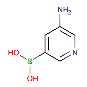 5-aminopyridin-3-ylboronic acid,CAS No. 1169748-84-8.