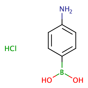 4-AMINOPHENYLBORONIC ACID HYDROCHLORIDE,CAS No. 80460-73-7.