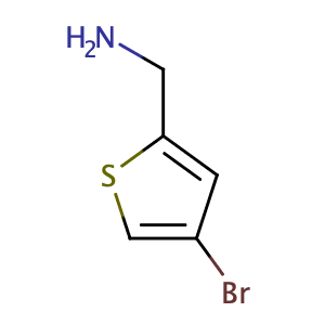 (4-Bromothiophen-2-yl)methanamine,CAS No. 479090-38-5.