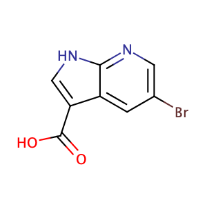 5-bromo-1H-pyrrolo[2,3-b]pyridine-3-carboxylic acid,CAS No. 849068-61-7.