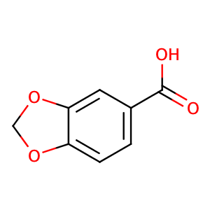3,4-Methylenedioxybenzoic acid,CAS No. 94-53-1.
