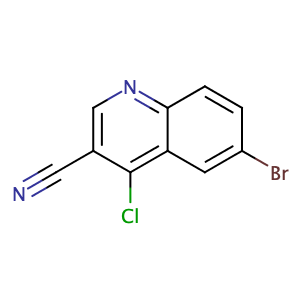 6-Bromo-4-chloro-quinoline-3-carbonitrile,CAS No. 364793-54-4.