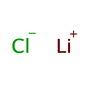 Lithium chloride,CAS No. 7447-41-8.