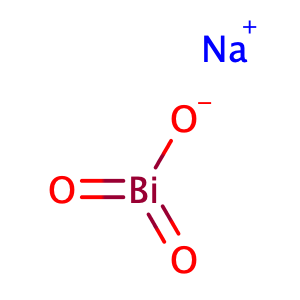 Bismuthate (BiO31#-), sodium,CAS No. 12232-99-4.