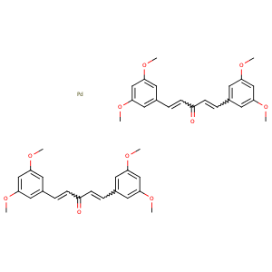 Bis(3,5,3',5'-dimethoxydibenzylideneacetone)palladium(0),CAS No. 811862-77-8.