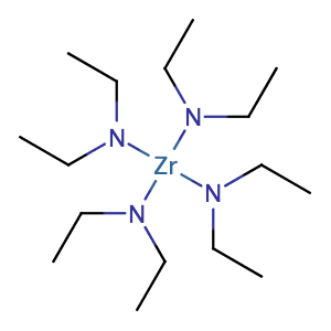 Tetrakis(diethylamino)zirconium,CAS No. 13801-49-5.