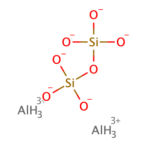 Silicic acid (H6Si2O7), aluminum salt (1:2),CAS No. 22708-90-3.