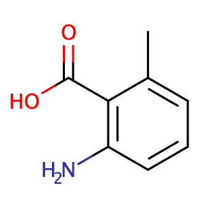 2-amino-6-methyl-benzoic acid,CAS No. 4389-50-8.