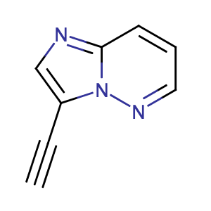 3-Ethynylimidazo[1,2-b]pyridazine,CAS No. 943320-61-4.