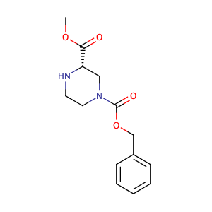 Methyl (S)-4-N-Cbz-piperazine-2-carboxylate,CAS No. 225517-81-7.