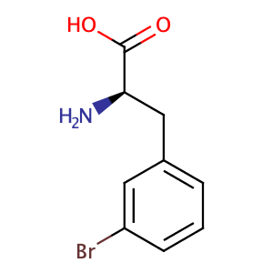 (R)-2-Amino-3-(3-bromophenyl)propanoic acid,CAS No. 99295-78-0.