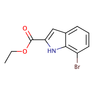 Ethyl 7-bromo-1H-indole-2-carboxylate,CAS No. 16732-69-7.