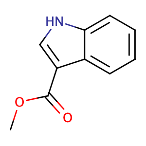 1H-indole-3-carboxylic acid methyl ester,CAS No. 942-24-5.