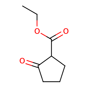 Ethyl 2-oxocyclopentanecarboxylate,CAS No. 611-10-9.