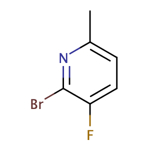 2-bromo-3-fluoro-6-methylpyridine,CAS No. 374633-36-0.